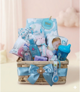 Canasta Baby sky blue