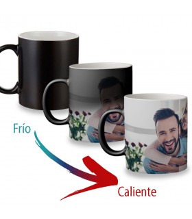 Taza mágica brillante