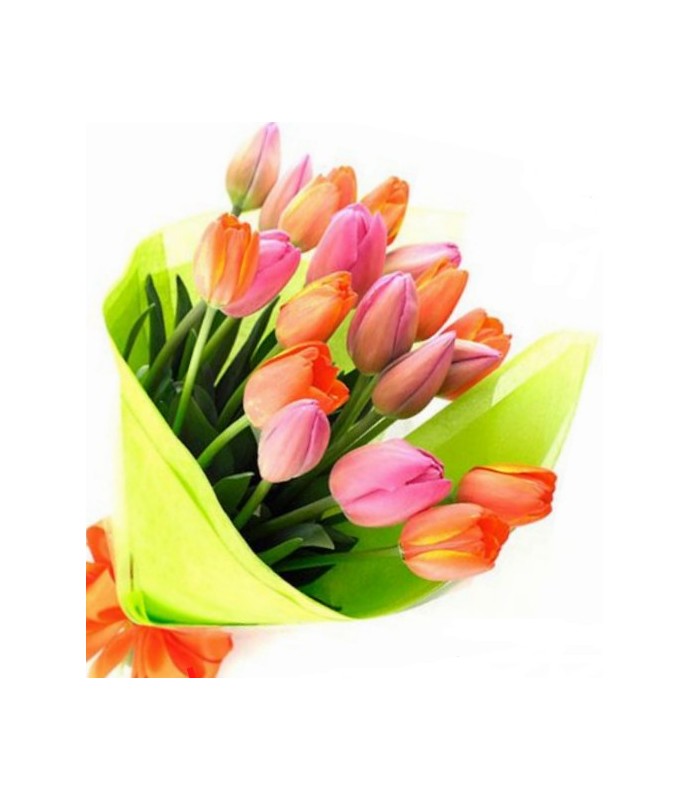 Ramo de 10 tulipanes