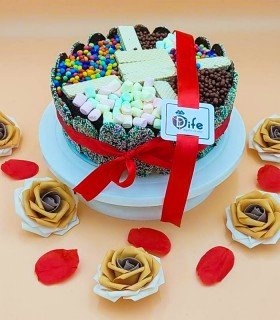 TORTA CANDY CAKE PERSONALIZADA